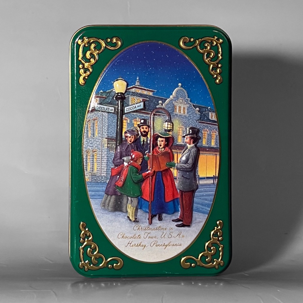 Vintage Hershey Carolers Tin